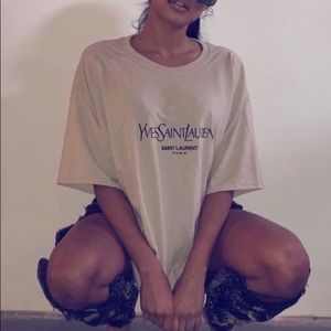 Yves saint Laurent beige top